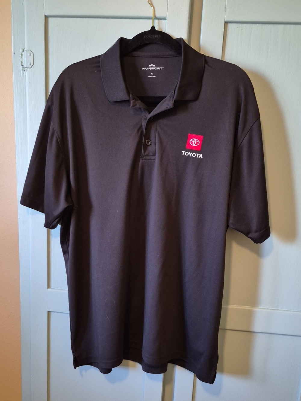 VanSport Toyota Logo Polo Shirt XL Like New